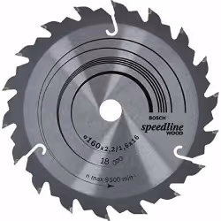 Bosch Lames de scies circulaires Speedline Wood