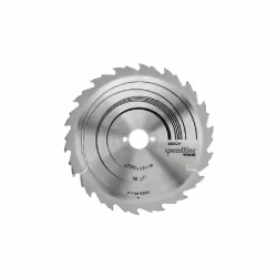Bosch Lames de scies circulaires Speedline Wood, Bois, 19 cm, 3 cm, 1,8 mm, 2,6 mm, 15°