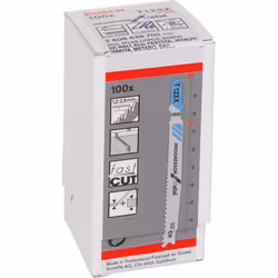 Bosch 2608638700 Lames de scie sauteuse Acier rapide 100 pièce(s)