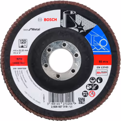 PRO X571 Disque à lamelles, 115 mm, G120 Jusqu’à 1,5 fois plus rapide qu’un disque à rouleaux Bosch X431 - Les disques à roul ...