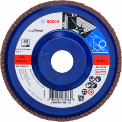 PRO X571 Disque à lamelles, 115 mm, G60 Jusqu’à 1,5 fois plus rapide qu’un disque à lames Bosch X431 - Les disques à lamelles ...