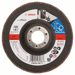 Meule-éventail Bosch Best for Metal; 125 mm