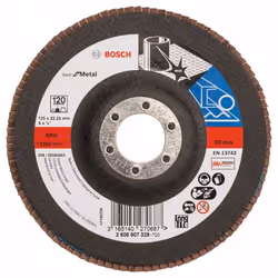 Meule-éventail Bosch Best for Metal; 125 mm