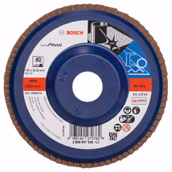 Meule-éventail Bosch Best for Metal; 125 mm