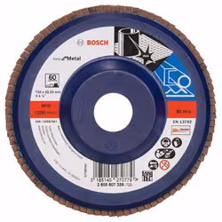Meule-éventail Bosch Best for Metal; 125 mm