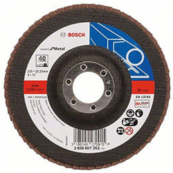Meule-éventail Bosch; Ø125 mm; K40