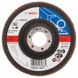 Meule-éventail Bosch 2608607354; 125 mm; K60