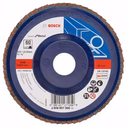 Meule-éventail Bosch Expert for Metal X551; 115 mm; K40