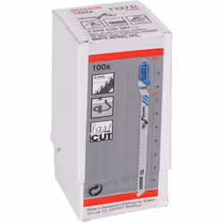 Bosch 2608638382 Lames de scie sauteuse Acier rapide 100 pièce(s)