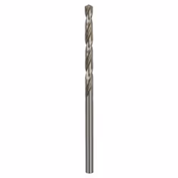 Bosch Forets à métaux rectifiés HSS-G, DIN 338, Perceuse, Foret hélicoïdal, 4 mm, 75 mm, Métal, 4 mm