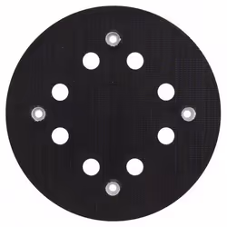 Bosch 2 608 601 173, Patin de ponçage, Noir, 125 mm, 125 mm, 1 pièce(s)