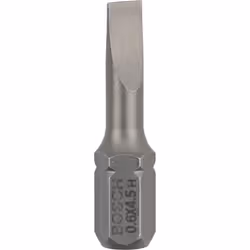 Bosch Embout de vissage qualité extra-dure, 3 pièce(s), Fente, 4.5 mm, Acier, 25 mm, 25,4 / 4 mm (1 / 4")