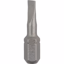 Bosch Embout de vissage qualité extra-dure, 25 pièce(s), Fente, 4.5 mm, Acier, 25 mm, 25,4 / 4 mm (1 / 4")
