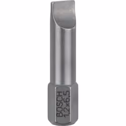 Bosch Embout de vissage qualité extra-dure, 3 pièce(s), Fente, 6.5 mm, Acier, 25 mm, 25,4 / 4 mm (1 / 4")