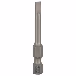 Bosch Embout de vissage qualité extra-dure, 3 pièce(s), Fente, 4.5 mm, Acier, 49 mm, 25,4 / 4 mm (1 / 4")