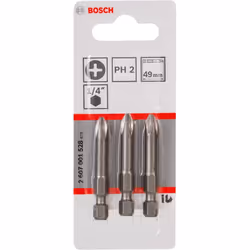 Bosch Embouts de vissage qualité extra-dure