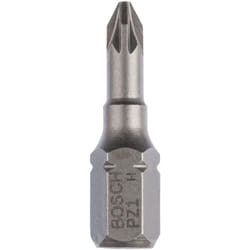 Bosch - 10x embouts de vissage extra-durs, pz 1, 25 mm - 2607001555