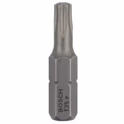 Bosch Embouts de vissage qualité extra-dure, 3 pièce(s), Torx, T25, Acier, T25, 25 mm