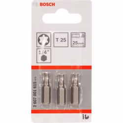 Bosch Embouts de vissage qualité extra-dure