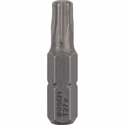 Bosch Embout de vissage qualité extra-dure, 3 pièce(s), Torx, T27, Acier, 25 mm, 25,4 / 4 mm (1 / 4")