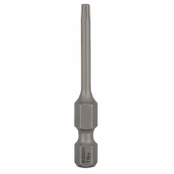 Bosch Embout de vissage qualité extra-dure, 1 pièce(s), Torx, T10, Acier, 49 mm, 25,4 / 4 mm (1 / 4")