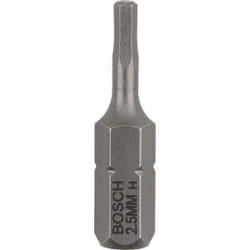 Bosch 2 607 001 720 embout de tournevis 3 pièce(s)