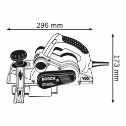 Bosch Rabot GHO 40-82 C Professional