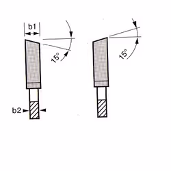 Lame de scie Bosch OPTILINE WOOD; 210x2x30,0 mm; Z48; 15° - Vue supplémentaire 4