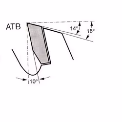 Lame de scie Bosch OPTILINE WOOD; 216x2x30,0 mm; Z60; -5°