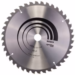 Bosch Lames de scies circulaires Optiline Wood, Bois, 30,5 cm, 3 cm, 1,8 mm, 2,5 mm, 1 pièce(s)
