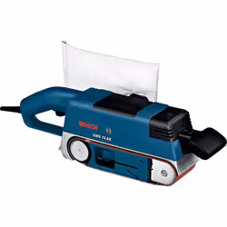 Bosch GBS 75 AE, Ponceuse à bande, Noir, Bleu, 330 mètre par minute, Secteur, 410 W, 240 V