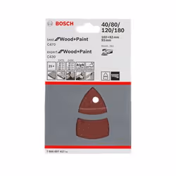 Bosch 2608607417 Patin de ponçage