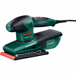 Bosch PSS 200 AC, Ponceuse orbitale, Noir, Vert, EN 60745, 24000 OPM, 2 mm, 93 dB