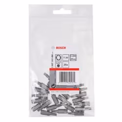 Bosch Embouts de vissage qualité extra-dure
