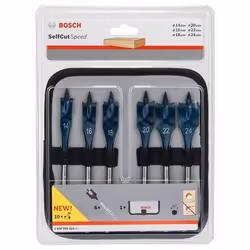 Bosch Assortiments de mèches plates Self Cut Speed