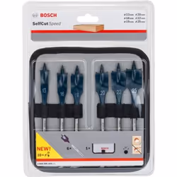 Bosch Coffrets de mèches plates SelfCut Speed