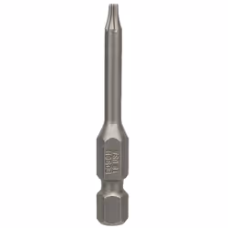 Bosch Embout de vissage qualité extra-dure, 25 pièce(s), Torx, T8, Acier, 49 mm, 25,4 / 4 mm (1 / 4")