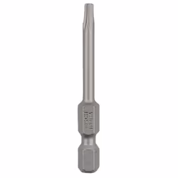 Bosch Embout de vissage qualité extra-dure, 25 pièce(s), Torx, T15, Acier, 49 mm, 25,4 / 4 mm (1 / 4")