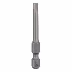 Bosch Embout de vissage qualité extra-dure, 25 pièce(s), Torx, T25, Acier, 49 mm, 25,4 / 4 mm (1 / 4")