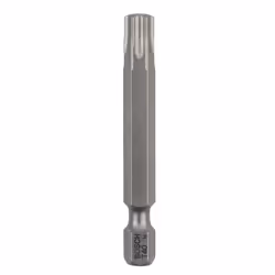 Bosch Embout de vissage qualité extra-dure, 25 pièce(s), Torx, T40, Acier, 49 mm, 25,4 / 4 mm (1 / 4")