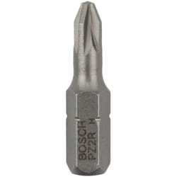 Bosch - Embout de vissage qualité extra-dure PZ2R, 25 mm 25 pièces