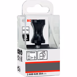 Fraise à bandes, 8 mm, R1 18,3 mm, P 20,6 mm, L 32 mm, G 63,5 mm Bords entièrement arrondis - La norme pour les fraises à boi ...