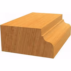 Fraise a rayon concave Bosch 4,8/12,7/54 mm avec palier