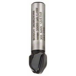 Fraise a rayon concave Bosch 6/9,5/40 mm