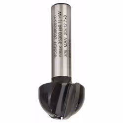Fraise a rayon concave Bosch 10/12,7/46 mm