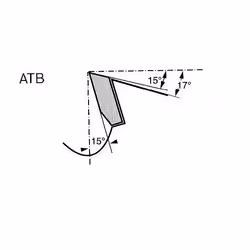 Lame de scie Bosch OPTILINE WOOD; 150x2,4x20,0 mm; Z12; 15°