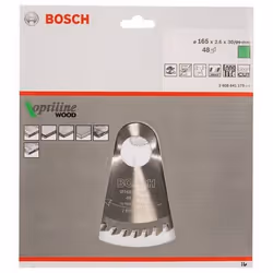 Bosch 2 608 641 175 lame de scie circulaire 16,5 cm 1 pièce(s)