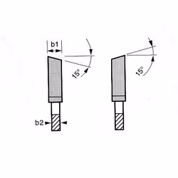 Lame de scie Bosch OPTILINE WOOD; 210x2,8x30,0 mm; Z60; 15°