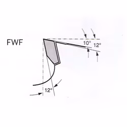 Lame de scie Bosch CONSTRUCT WOOD; 184x2,6x16,0 mm; Z12; 12° - Vue supplémentaire 4