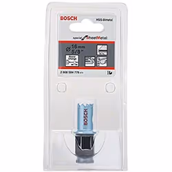 Bosch Scies-trépans spéciales pour tôle, Unique, Perceuse, 5,1 cm, 510 g, 1 pièce(s), 1 pièce(s)